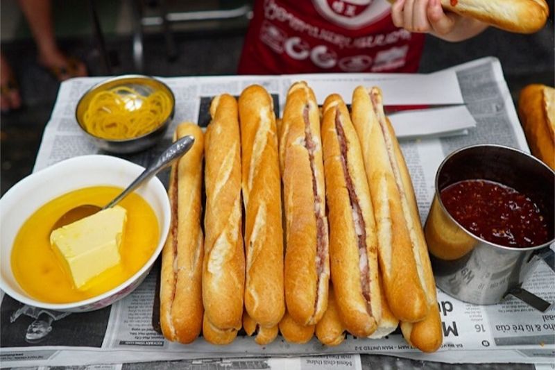 Bánh mì que Đà Nẵng - quán ăn sáng ngon ở Chương Mỹ